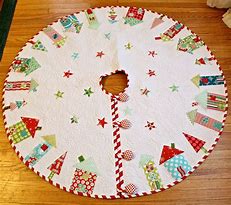 Image result for holiday tree skirts