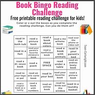 Image result for Reading Bingo Challenge