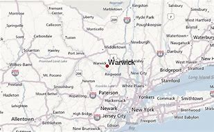 Image result for Warwick New York Map