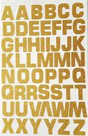 Image result for Glitter Letter Stickers