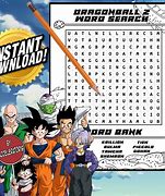 Image result for Dragon Ball Z Word