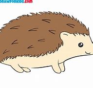 Image result for Hedgehog Drawing Easy