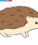 Image result for Hedgehog Outline Drawing