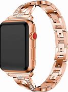 Image result for Rose Gold Apple Watch Cream Band
