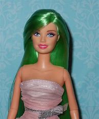 Image result for Barbie Doll Green Hair