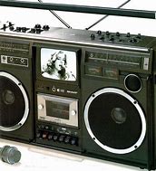 Image result for Color TV Boombox