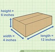 Image result for Measuring Length Width and Height