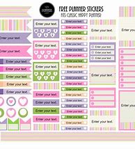 Image result for Free Printable Functional Planner Stickers
