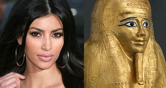 Image result for Kim Kardashian Gold Coffin