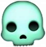 Image result for Long Skull. Emoji