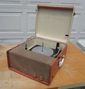 Image result for Vintage Silvertone Record Player