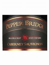 Image result for Pepper Bridge Cabernet Sauvignon Walla Walla Valley