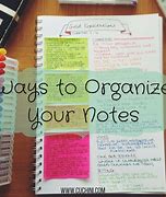 Image result for Organized Notes