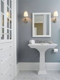 Image result for Best Paint Color for Small Powder Room