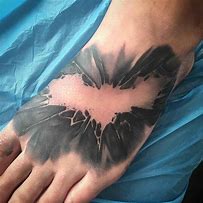 Image result for Foot Tattoo Batman Logo