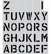 Image result for Letter Stencil Kit