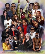 Image result for 80s Collage of Black Music