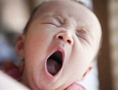 Image result for Cute Baby Yawning Face