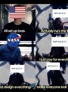 Image result for NASA versus SpaceX Meme