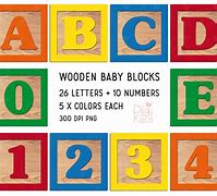 Image result for Clip Art ABC Wooden Blocks