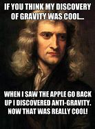 Image result for Isaac Newton Apple Meme