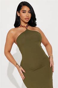 Image result for Fashion Nova Olive Dress