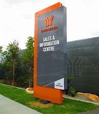 Image result for Wall Pylon Signage