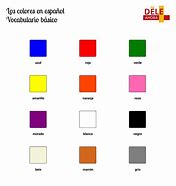 Image result for 12 Color ES En Espanol