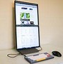 Image result for One Vertical One Horizontal Monitor