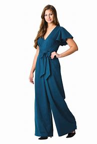 Image result for Cotton Jumpsuits with Sleeves