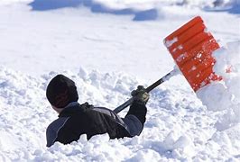 Image result for Man Falling Down Shoveling Snow
