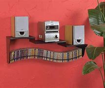 Image result for Stereo Wall Shelf