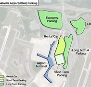 Image result for Nashville Airport Short-Term Parking Map