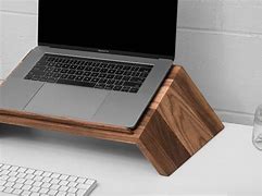 Image result for Fancy Wood Vertical Laptop Holder
