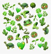 Image result for Green iPhone Emojis