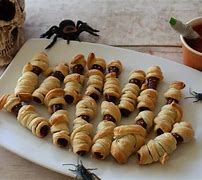 Image result for Halloween Goodies Pigs in a Blanket