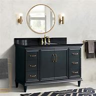 Image result for 61 Inch Vanity with Top Single Sink Gray