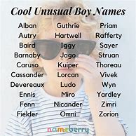 Image result for Cool First Names