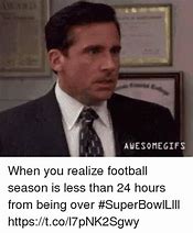 Image result for Football Season Over Meme