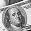 Image result for 100 Dollar Bill Black and White