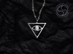 Image result for Triangle Eye Pendant
