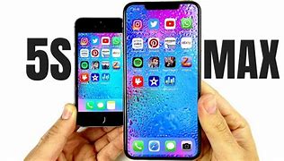 Image result for iPhone 5S vs XS Dimensions