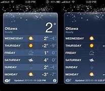 Image result for iOS 6 Weather