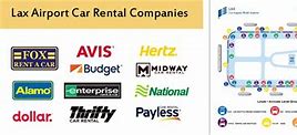 Image result for LAX Car Rental Map