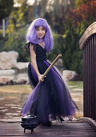 Image result for Dark Purple Witch Kids