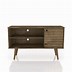 Image result for Walnut Mid Century TV Stand