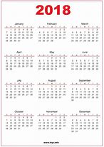 Image result for Calendars Printable Free Yearly 2018 Free Vectores