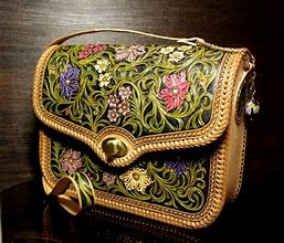 Image result for Tooled Leather Accessories