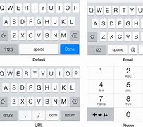 Image result for iPhone Text Keyboard