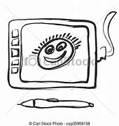 Image result for Drawing Tablet Clip Art